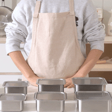 Load image into Gallery viewer, GARBURCH Eversten Cube Square Canister Food Storage Containers and Lids (Pack of 3)- 가버치 에버스텐 큐브 3종 세트