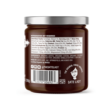 Load image into Gallery viewer, Date Lady Organic Chocolate Spread - 데이트 레이디 유기농 초콜릿 스프레드 (Best By: Nov. 2026)