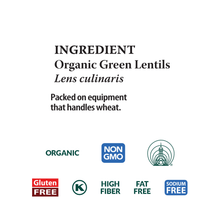 Load image into Gallery viewer, Eden Foods Organic Green Lentil - 에덴 푸드 그린 렌틸 (Best By: Dec. 2028)