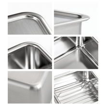 Load image into Gallery viewer, GARBURCH Eversten Cube Square Canister Food Storage Containers and Lids - 가버치 에버스텐 큐브