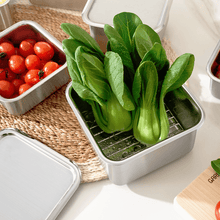 Load image into Gallery viewer, GARBURCH Eversten Cube Square Canister Food Storage Containers and Lids (Pack of 3)- 가버치 에버스텐 큐브 3종 세트