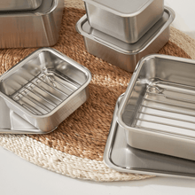 Load image into Gallery viewer, GARBURCH Eversten Cube Square Canister Food Storage Containers and Lids (Pack of 6)- 가버치 에버스텐 큐브 6종 세트