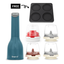 Load image into Gallery viewer, FinaMill Award-Winning Battery Operated Grinder Quad Set - 파이나밀 건전지 전동 그라인더 세트 2