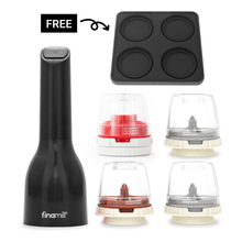 Load image into Gallery viewer, FinaMill Award-Winning Battery Operated Grinder Quad Set - 파이나밀 건전지 전동 그라인더 세트 2