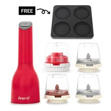 Load image into Gallery viewer, FinaMill Award-Winning Battery Operated Grinder Quad Set - 파이나밀 건전지 전동 그라인더 세트 2