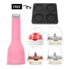 Load image into Gallery viewer, FinaMill Award-Winning Battery Operated Grinder Quad Set - 파이나밀 건전지 전동 그라인더 세트 2