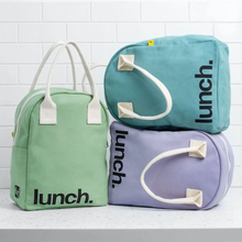 Load image into Gallery viewer, Fluf Zipper Lunch Bag - 플러프 지퍼 런치백