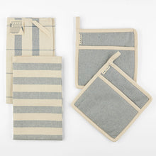 Load image into Gallery viewer, Meema Kitchen Towels and Pot Holder (Set of 4) - 미마 키친타올과 냄비장갑 세트