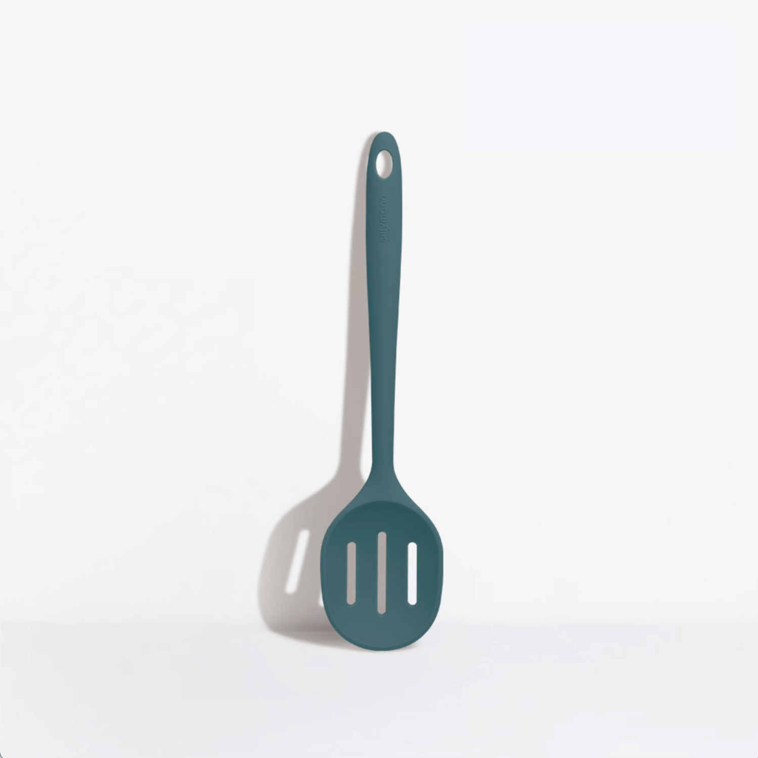 Platinum Silicone Slotted Spoon | Gray