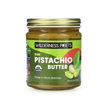 Load image into Gallery viewer, Wilderness Poets 100% Organic Pistachio Nut Butter - 윌더니스 포엣 100% 유기농 피스타치오 버터 (Best By: Feb. 2027)