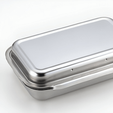 Load image into Gallery viewer, Yoshikawa Interlocking Stainless Steel Trays, Oil Drain Rack (5 Pieces) - 요시카와 스테인레스 밧드 세트