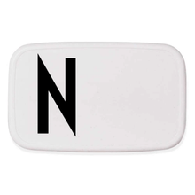 Load image into Gallery viewer, Design Letters Personal Lunch Box, A-Z - 디자인 레터스 알파벳 런치 박스