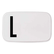 Load image into Gallery viewer, Design Letters Personal Lunch Box, A-Z - 디자인 레터스 알파벳 런치 박스