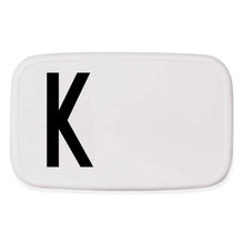 Load image into Gallery viewer, Design Letters Personal Lunch Box, A-Z - 디자인 레터스 알파벳 런치 박스