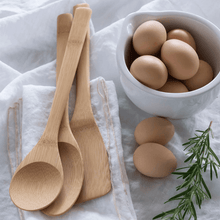 Load image into Gallery viewer, Bambu Kitchen Basics, Organic Bamboo Cooking Utensils (Set of 3) - 밤부 유기농 밤부 조리도구 세트
