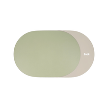 Load image into Gallery viewer, Le’enmi Oval Double-Sided Leather Tray - 르엔미 양면 방수 타원 가죽 트레이