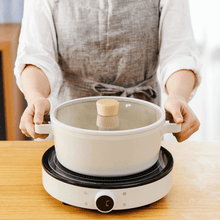 Load image into Gallery viewer, Neoflam FIKA 2.7QT Stockpot, with Glass Lid - 네오플램 피카 2.7QT 냄비