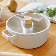 Load image into Gallery viewer, Neoflam FIKA 4QT Stockpot, with Glass Lid - 네오플램 피카 4QT 냄비