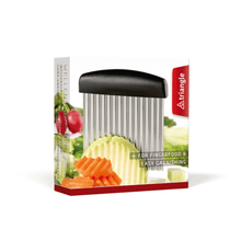 Load image into Gallery viewer, Triangle Stainless Crinkle Cutter - 독일 트라이앵글 웨이브 칼