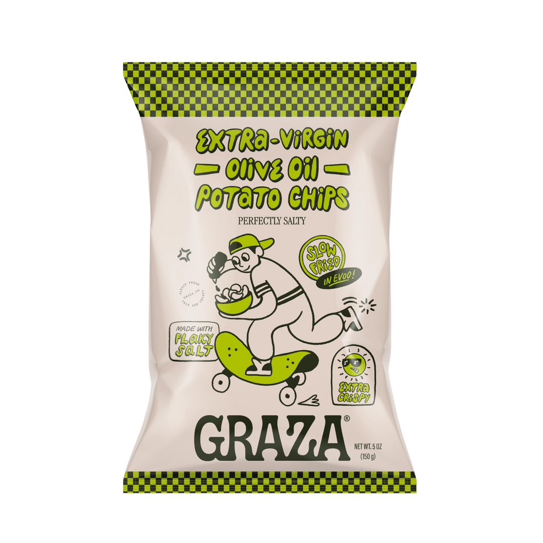 Graza Extra Virgin Olive Oil Potato Chips - 그라자 엑스트라 버진 올리브 오일 감자칩