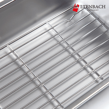 Load image into Gallery viewer, Altenbach Stainless Tray, Oil Drain Rack and Lid - 알텐바흐 스텐 밧드, 밧드망과 뚜껑
