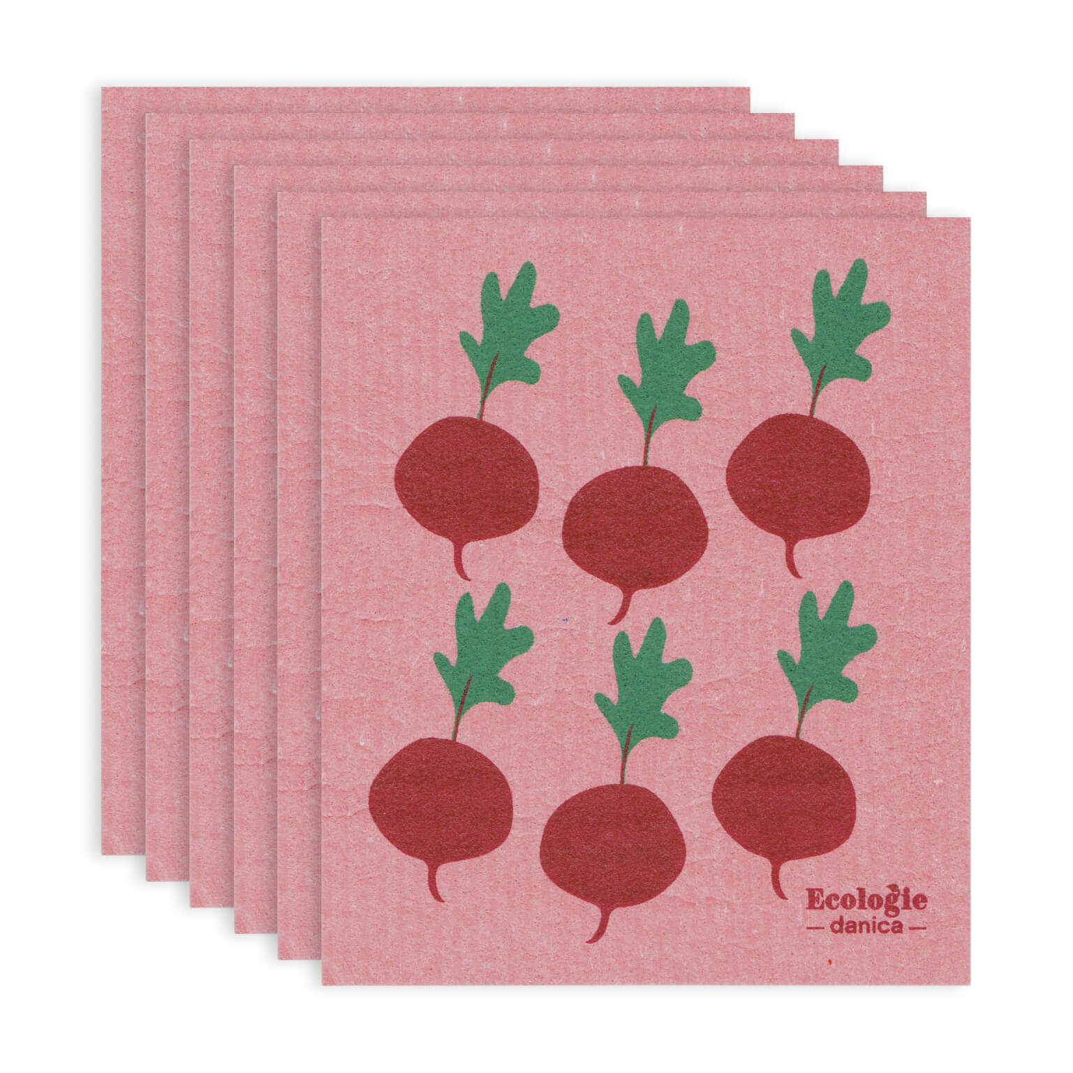 Flowers of the Month Swedish Sponge Cloth - Pico's Worldwide