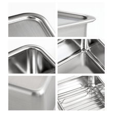 Load image into Gallery viewer, GARBURCH Eversten Cube Square Canister Food Storage Containers and Lids - 가버치 에버스텐 큐브
