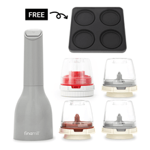 Load image into Gallery viewer, FinaMill Award-Winning Battery Operated Grinder Quad Set - 파이나밀 건전지 전동 그라인더 세트 2
