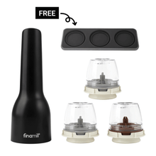 Load image into Gallery viewer, FinaMill Award-Winning USB Rechargeable Grinder Trio Set - 파이나밀 USB 전동 그라인더 세트 1
