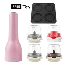 Load image into Gallery viewer, FinaMill Award-Winning USB Rechargeable Grinder Quad Set - 파이나밀 USB 전동 그라인더 세트 2
