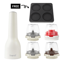 Load image into Gallery viewer, FinaMill Award-Winning USB Rechargeable Grinder Quad Set - 파이나밀 USB 전동 그라인더 세트 2
