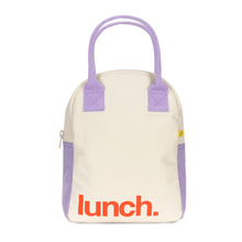 Load image into Gallery viewer, Fluf Zipper Lunch Bag - 플러프 지퍼 런치백
