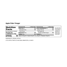 Load image into Gallery viewer, Little Apple Treats Organic Apple Cider Vinegar - 리틀애플트리츠 유기농 애플 사이더 비네가
