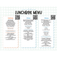 Load image into Gallery viewer, [Week 2] Weekday Lunchbox Menu (Download Only)
