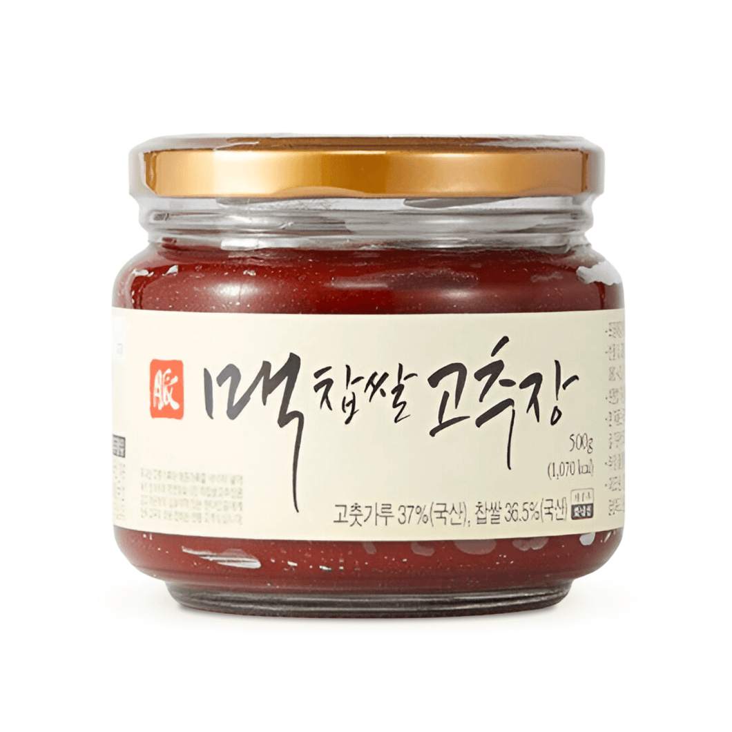 Maekkureum Sweet Rice Gochujang - 맥꾸룸 100% 한국산 맥찹쌀고추장 (Best By: Jan. 2027)