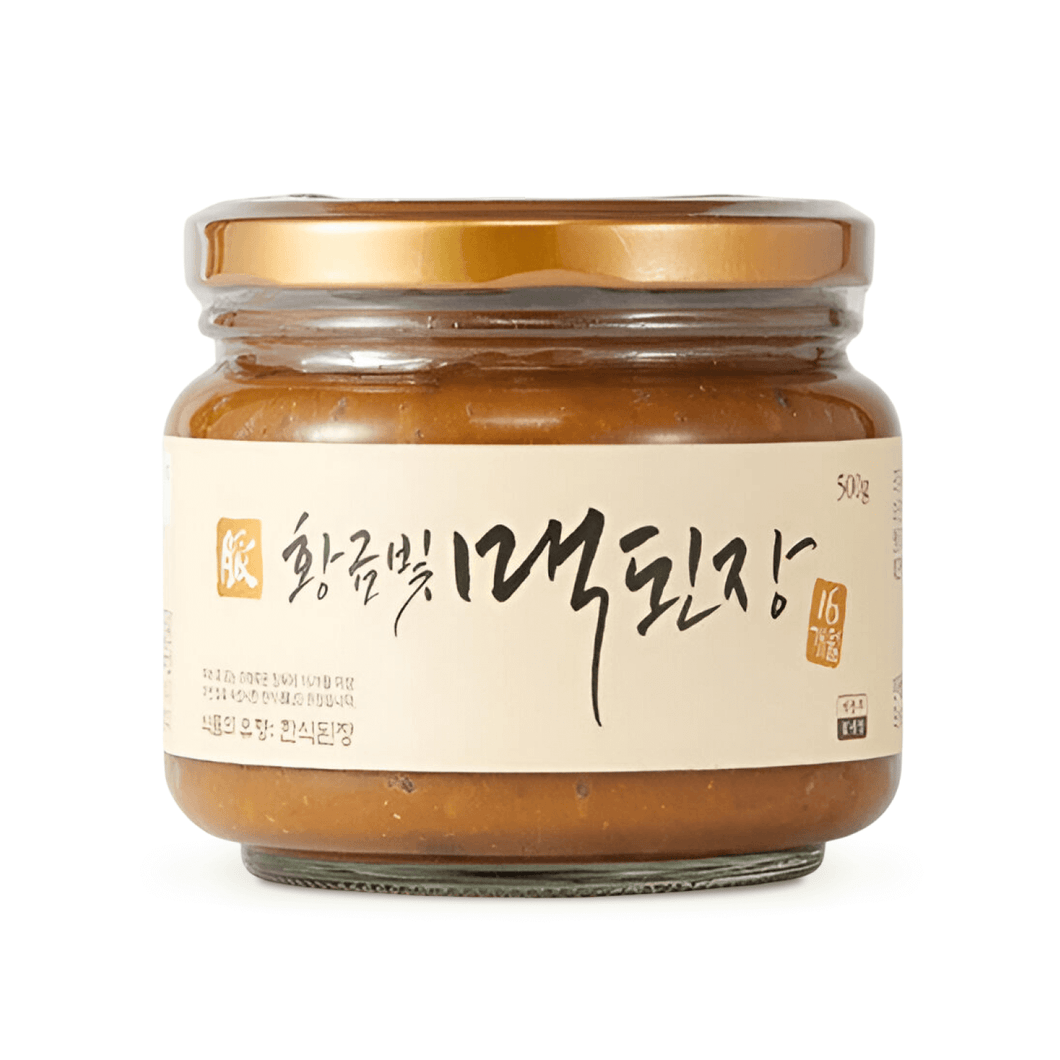 Maekkureum Golden Light Maek Soybean Paste - 맥꾸룸 100% 한국산 황금빛 맥된장 (Best By: Aug. 2026)