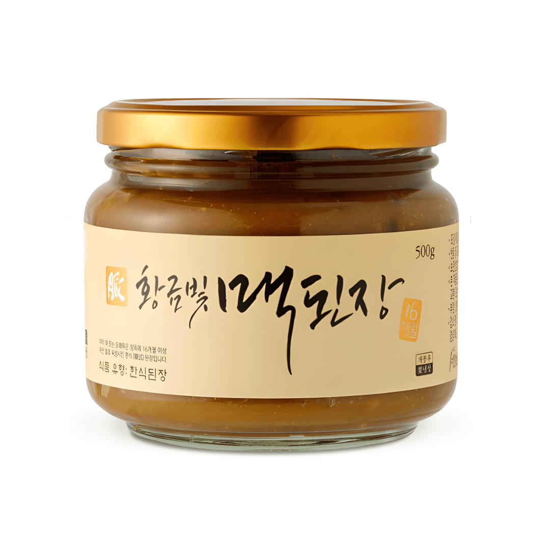 Mcgguroom Golden Light Maek Soybean Paste - 맥꾸룸 100% 한국산 황금빛 맥된장 (Best By: Aug. 2026)