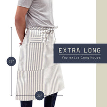 Load image into Gallery viewer, Meema Grill Cotton Restaurant Apron - 미마 그릴 100% 면 레스토랑 앞치마
