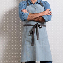Load image into Gallery viewer, Meema Bib Apron with Pockets - 미마 100% 면 앞치마
