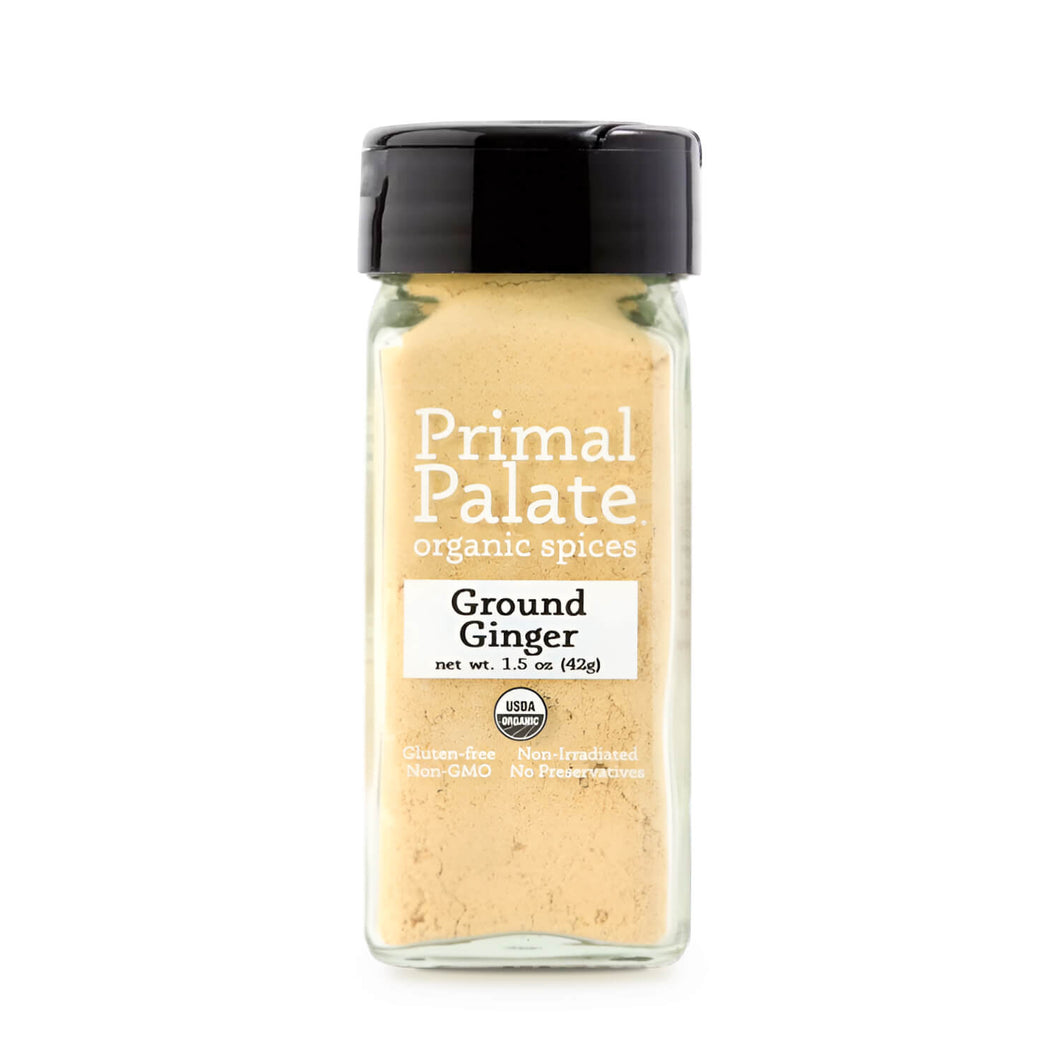 Primal Palate Organic Spices Ground Gnger - 프라이멀 팔레트 유기농 생강가루 (Best By: Mar. 2028)