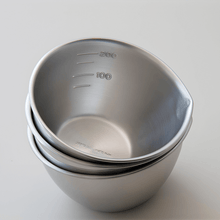 Load image into Gallery viewer, Shimomura Stainless Steel Mini Mixing Bowl (Set of 3) - 시모무라 스테인레스 믹싱볼
