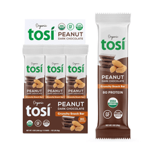 Load image into Gallery viewer, Tosi Plant Based Protein Bars (Pack of 12) - 토시 식물성 단백질 스낵
