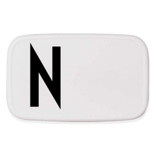 Load image into Gallery viewer, Design Letters Personal Lunch Box, A-Z - 디자인 레터스 알파벳 런치 박스
