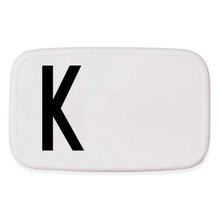 Load image into Gallery viewer, Design Letters Personal Lunch Box, A-Z - 디자인 레터스 알파벳 런치 박스

