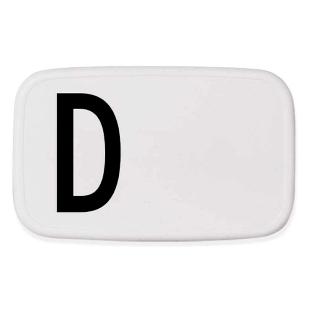 Design Letters Personal Lunch Box, A-Z - 디자인 레터스 알파벳 런치 박스
