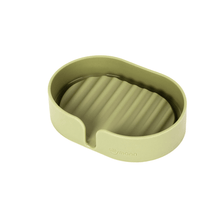 Load image into Gallery viewer, Donggubat Dishwashing Bar &amp; Sillymann Soap Tray Set - 동구밭 올바른 설거지비누와 실리만 비누 받침대 세트
