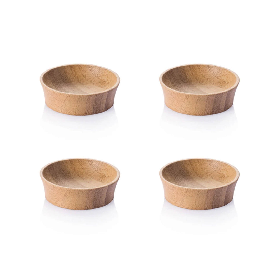 Bambu Bamboo Condiment Cups, Small (Set of 4) - 밤부 대나무 종지 그릇, 소