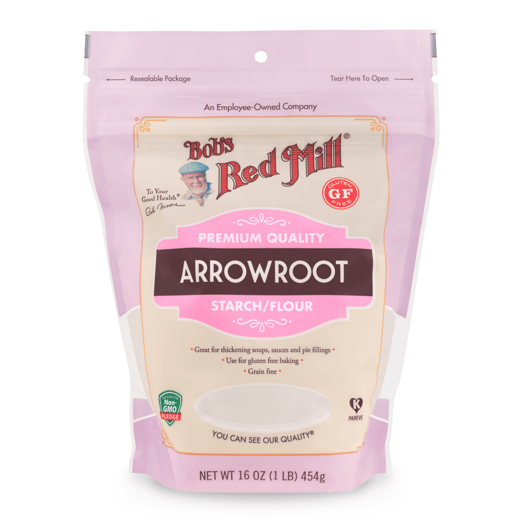 Bob's Red Mill Arrowroot Flour/Starch - 밥스 레드 밀 애로루트 가루 전분가루 (Best By: Aug. 2025)