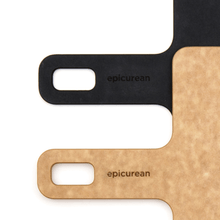 Load image into Gallery viewer, Epicurean Cut-and-Serve Slate Paddle Board- 에피큐리안 서빙 핸들 보드
