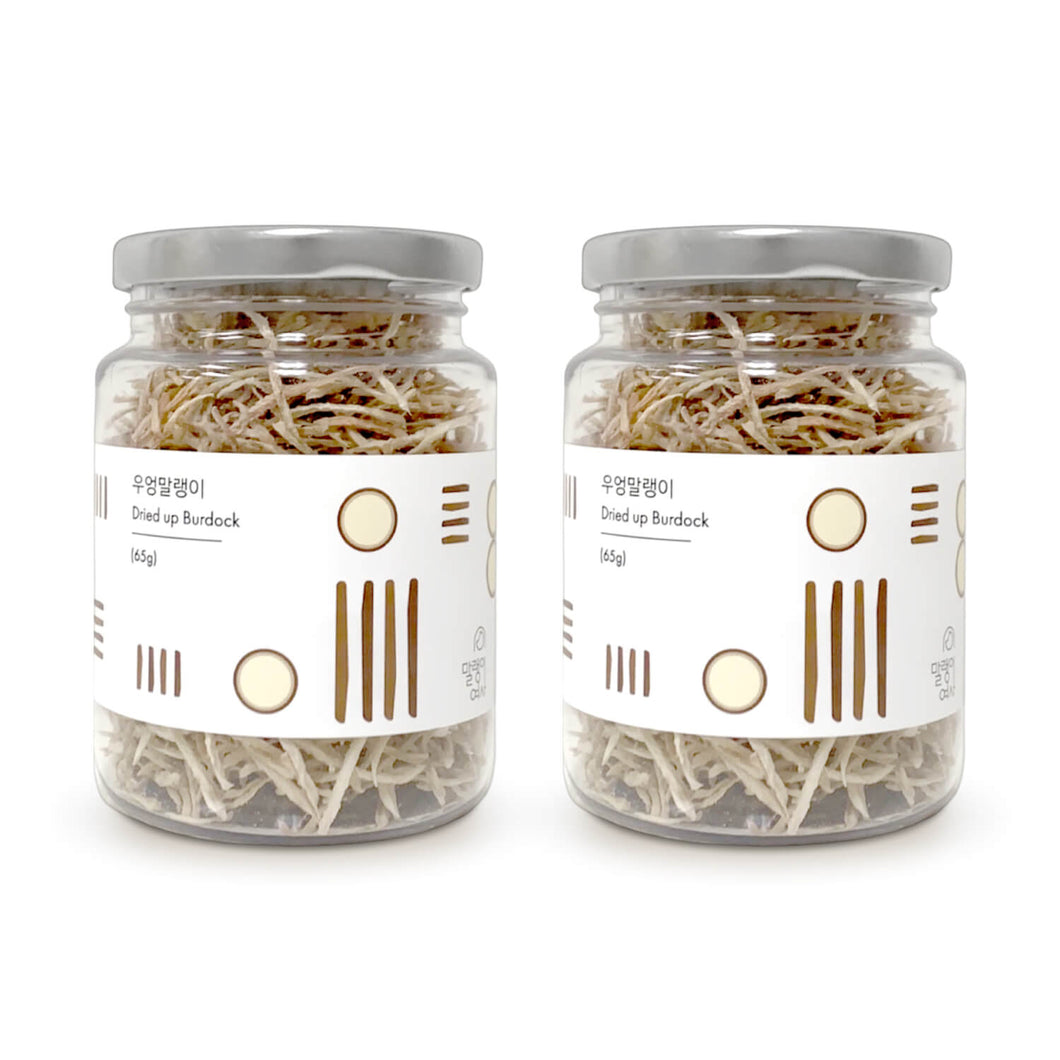 Mrs. Malaenge Dried Burdock (Pack of 2) - 말랭이여사 우엉말랭이 (Best By: Dec. 2025)